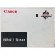 CANON 1372A005 NPG-1 TONER ORIGINALE NP1510/NP1520/NP1530 NP1550/NP2010/NP2020 CANON 1372A005 NPG-1 TONER ORIGINALE NP1510/NP1520/NP1530 NP1550/NP2010/NP2020