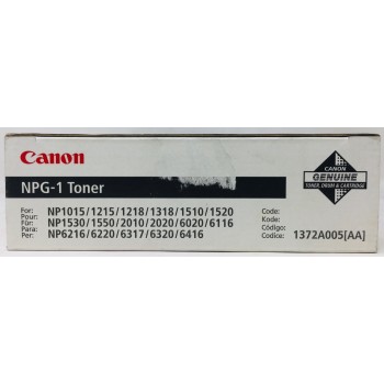CANON 1372A005 NPG-1 TONER ORIGINALE NP1510/NP1520/NP1530 NP1550/NP2010/NP2020 CANON 1372A005 NPG-1 TONER ORIGINALE NP1510/NP1520/NP1530 NP1550/NP2010/NP2020