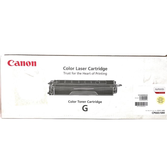 CANON G 1512A003 TONER ORIGINALE GIALLO PER CP660/CP680 [B BOX]