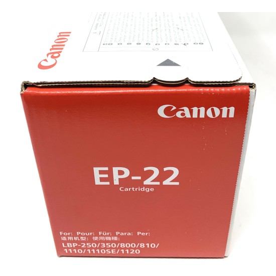 CANON 1550A003 CANON EP-22 TONER ORIGINALE LBP-250/350/800/810/1110/1120 [A BOX]