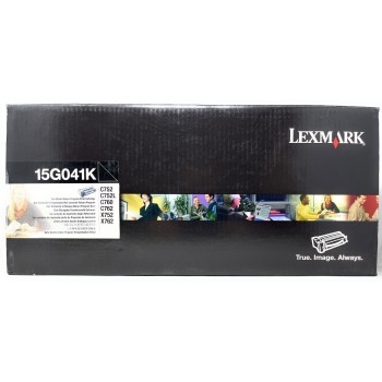 LEXMARK 15G041K TONER ORIGINALE NERO C752/C752L/C760/C762/X752/X762 [A BOX]