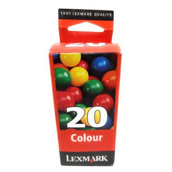 LEXMARK 15MX120E 20 CARTUCCIA ORIGINALE COLORE P3100/Z42/Z43/Z45/Z51/Z52 [A BOX]