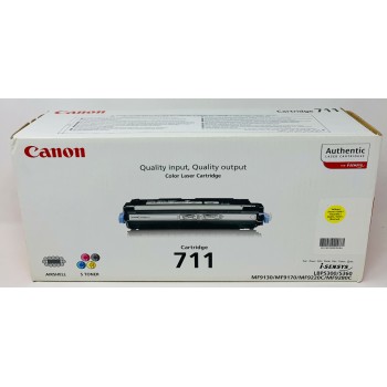 CANON 1657B002 711Y TONER ORIGINALE GIALLO PER LBP-5300/LBP-5360/MF9130/MF9170 CANON 1657B002 711Y TONER ORIGINALE GIALLO PER LBP-5300/LBP-5360/MF9130/MF9170