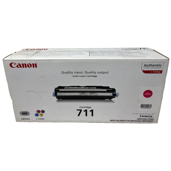 CANON 1658B002 711 M TONER ORIGINALE MAGENTA I-SENSYS LBP-5300/MF 9130 [B BOX]