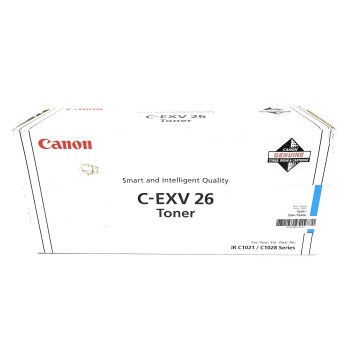 CANON 1659B011 C-EXV26 TONER ORIGINALE CIANO iR C1021/iR C1028 SERIES [A BOX]