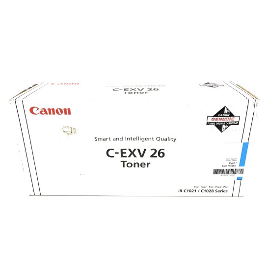CANON 1659B011 C-EXV26 TONER ORIGINALE CIANO iR C1021/iR C1028 SERIES [A BOX]