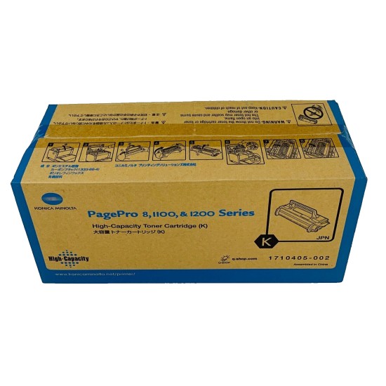 KONICA MINOLTA 1710405-002 TONER ORIGINALE PER PAGEPRO 8/1100/1200 SERIES (6K) KONICA MINOLTA 1710405-002 TONER ORIGINALE PER PAGEPRO 8/1100/1200 SERIES (6K)
