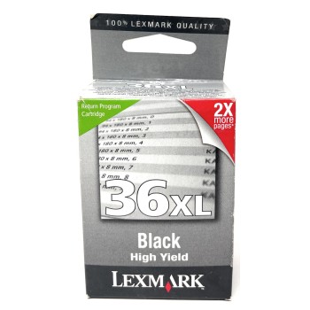 LEXMARK 18C2170E 36XL CARTUCCIA ORIGINALE NERO Z2400/Z2410/Z2420/X3630 [A BOX]