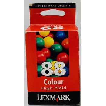 LEXMARK 18L0000E 88 CARTUCCIA ORIGINALE COLORE ALTA CAPACITA’ X5100/X6100/Z55/65 LEXMARK 18L0000E 88 CARTUCCIA ORIGINALE COLORE ALTA CAPACITA’ X5100/X6100/Z55/65