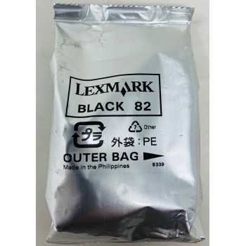 LEXMARK 18L0032E 82 CARTUCCIA ORIGINALE NERO PER LEXMARK X5100/X6100/Z55/Z65 [NO BOX]