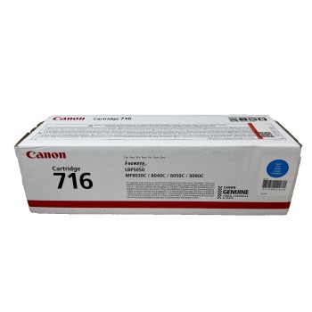 CANON 1979B002 716 TONER ORIGINALE CIANO iSENSYS LBP5050/MF8030C/MF8050 [B BOX]