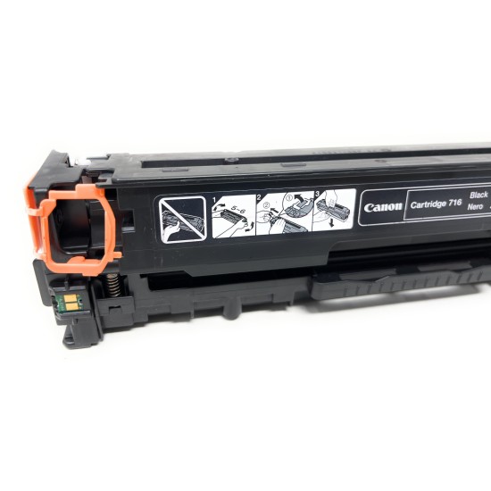 CANON 1980B002 716BK TONER ORIGINALE NERO PER LBP-5050/MF 8030/MF 8050 [NO BOX]