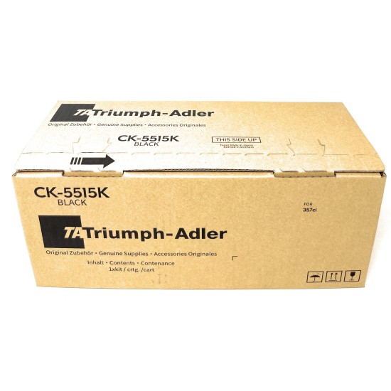 TRIUMPH ADLER 1T02ZL0TA0 CK-5515K UTAX 1T02ZL0UT0 TONER ORIGINALE 357Ci [A BOX]