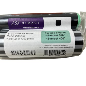 RIMAGE 2002160 RIBBON NERO ORIGINALE PER EVEREST 400/EVEREST 600 [1.000 PG]
