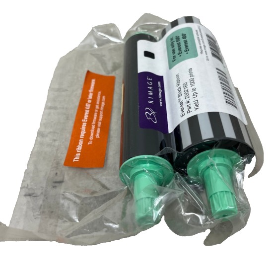 RIMAGE 2002160 RIBBON NERO ORIGINALE PER EVEREST 400/EVEREST 600 [1.000 PG]