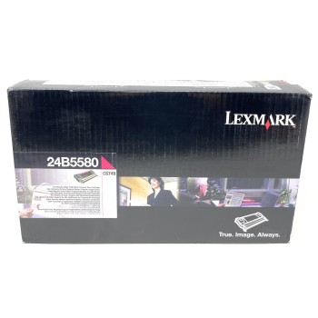 LEXMARK 24B5580 TONER ORIGINALE MAGENTA PER CS 748/CS 748DE [A BOX]