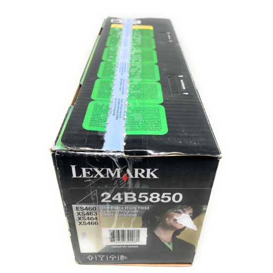 LEXMARK 24B5850 TONER ORIGINALE NERO PER ES460/XS463/XS464/XS466 [OPEN BOX]