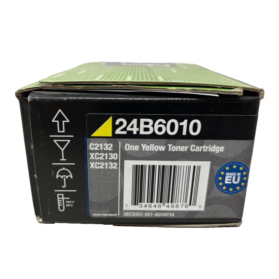 LEXMARK 24B6010 TONER ORIGINALE GIALLO PER C2132/XC2130/XC2132 [B BOX]
