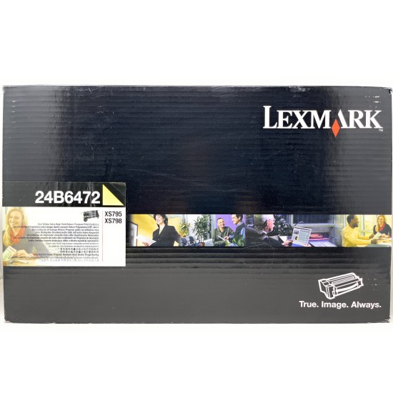 LEXMARK 24B6472 TONER ORIGINALE GIALLO PER XS795/XS798 [A BOX]