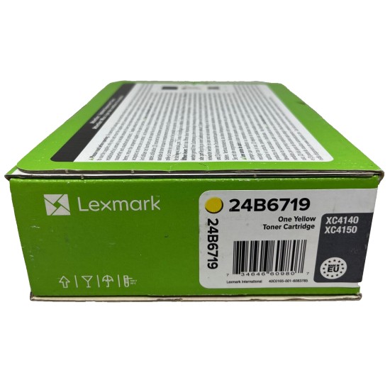 LEXMARK 24B6719 TONER ORIGINALE GIALLO PER XC4140/XC4150 [A BOX]