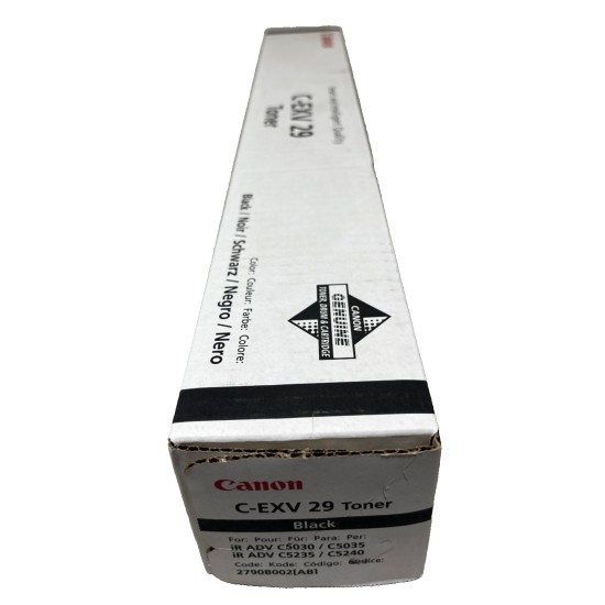 CANON C-EXV29 2790B002 TONER ORIGINALE NERO iR ADV C5030/C5035/C5040 [A BOX]