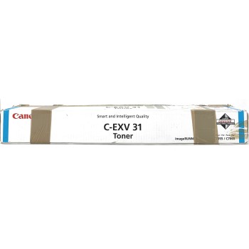 CANON C-EXV31C 27962B002 TONER ORIGINALE CIANO iR ADV C7055i/iR C7065 [OPEN BOX]