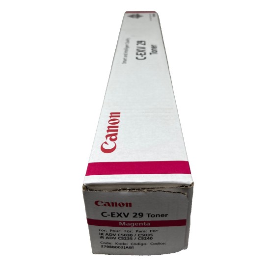 CANON C-EXV29 2798B002 TONER ORIGINALE MAGENTA iR ADV C5030/C5035/C5235 [A BOX]