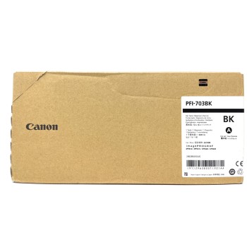 CANON 2963B001 PFI-703BK CARTUCCIA ORIGINALE NERO iPF 810/iPF 815 [A BOX]