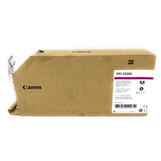 CANON 2965B001 PFI-703M CARTUCCIA ORIGINALE MAGENTA iPF 810/iPF 815/iPF820 [OPEN BOX]