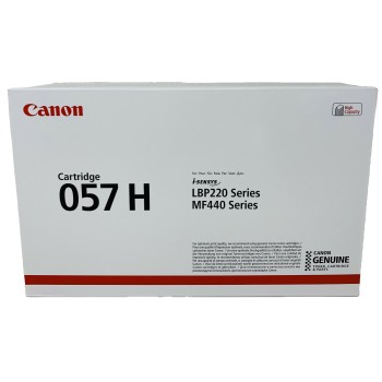 CANON 3010C002 057H TONER ORIGINALE NERO LBP 223dw/LBP 226dw/MF 443dw/MF 446x CANON 3010C002 057H TONER ORIGINALE NERO LBP 223dw/LBP 226dw/MF 443dw/MF 446x