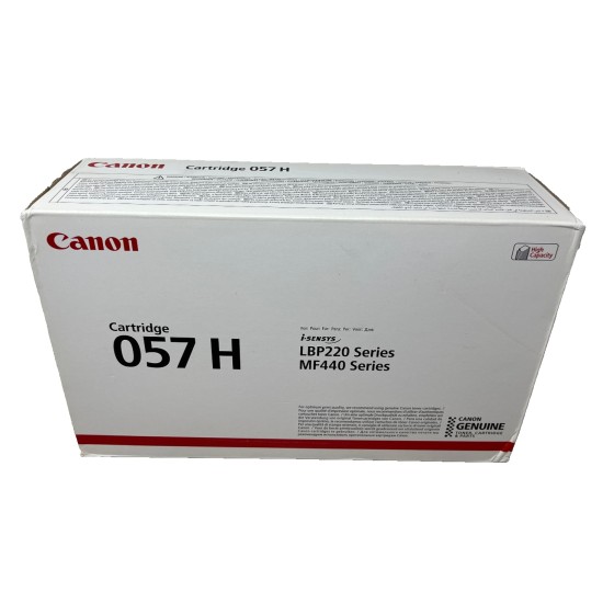 CANON 3010C002 057H TONER ORIGINALE NERO LBP 223dw/LBP 226dw/MF 443dw/MF 446x CANON 3010C002 057H TONER ORIGINALE NERO LBP 223dw/LBP 226dw/MF 443dw/MF 446x