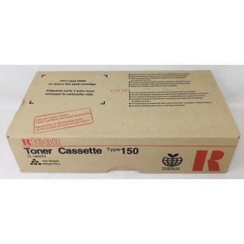 RICOH 339481 TYPE 150 TONER ORIGINALE NERO FAX 2700/2700L/3700L/4700L/4800L