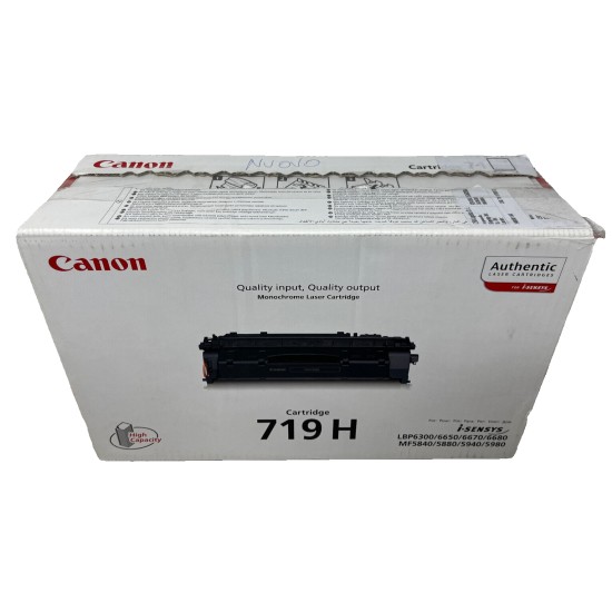 CANON 3480B002 719H TONER ORIGINALE LBP-6650dn/6300/MF 5840dn/MF411dw [OPEN BOX]