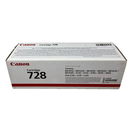 CANON 3500B002 728 TONER ORIGINALE MF 4410/MF 4450/MF 4750/MF 4780w [A BOX]
