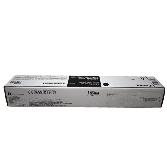 CANON C-EXV58 3763C002 TONER ORIGINALE NERO iR ADV DX 5840I/5850I/5860I [A BOX]