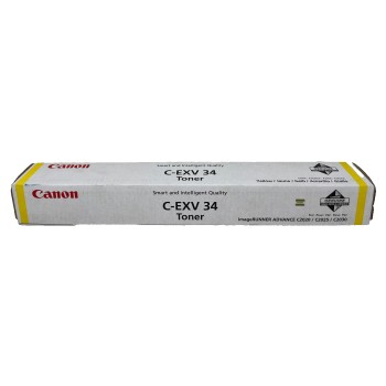 CANON 3785B002 C-EXV34Y TONER ORIGINALE GIALLO iR C2020/iR C2025/iRC2030 [A BOX]