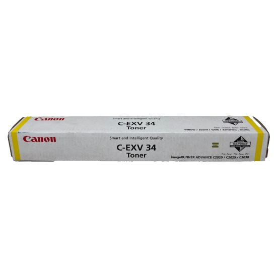 CANON 3785B002 C-EXV34Y TONER ORIGINALE GIALLO iR C2020/iR C2025/iRC2030 [A BOX]