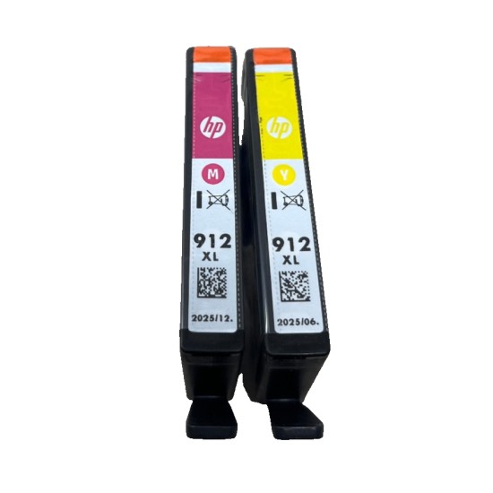 HP 912XL CARTUCCIA ORIGINALE MAGENTA+GIALLO PER OFFICEJET PRO 8010/8012/8014 HP 912XL CARTUCCIA ORIGINALE MAGENTA+GIALLO PER OFFICEJET PRO 8010/8012/8014