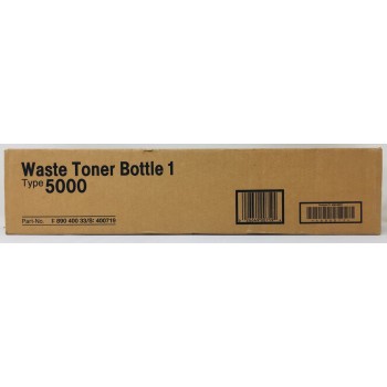RICOH 400719 89040033 WASTE TONER BOTTLE 1 ORIGINALE TYPE 5000 AFICIO CL 5000