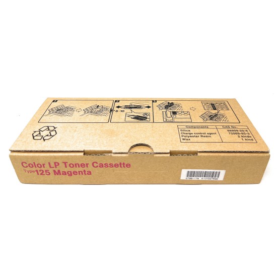 RICOH 400840 TYPE 125 TONER ORIGINALE MAGENTA AFICIO CL3000/CL3100 [A BOX]