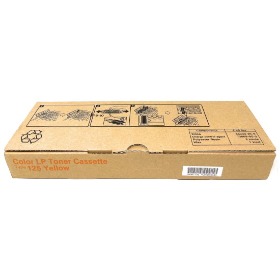 RICOH 400841 TYPE 125 TONER ORIGINALE GIALLO AFICIO CL3000/CL3100 [A BOX]