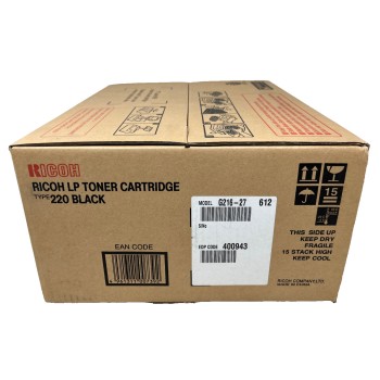 RICOH 400943 TYPE 220 TONER ORIGINALE AFICIO AP400/AP400N/AP410N [A BOX]