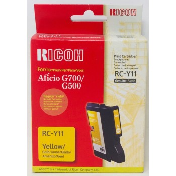 RICOH 402281 RC-Y11 CARTUCCIA ORIGINALE GIALLO AFICIO G500/AFICIO G700