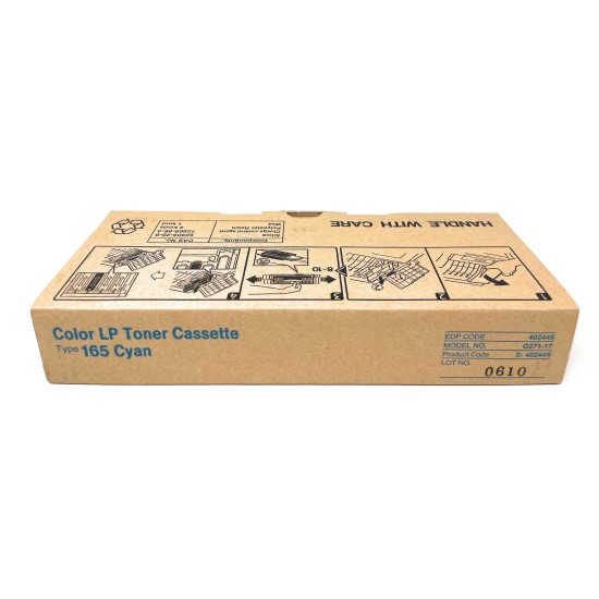 RICOH 402445 TYPE 165 G271-17 TONER ORIGINALE CIANO AFICIO CL 3500N/CL 3500DN [A BOX]