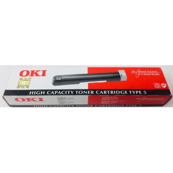 OKI 40433203 TYPE 5 TONER ORIGINALE NERO PER OKIPAGE 10/12/14 SERIES (2.500 PG)