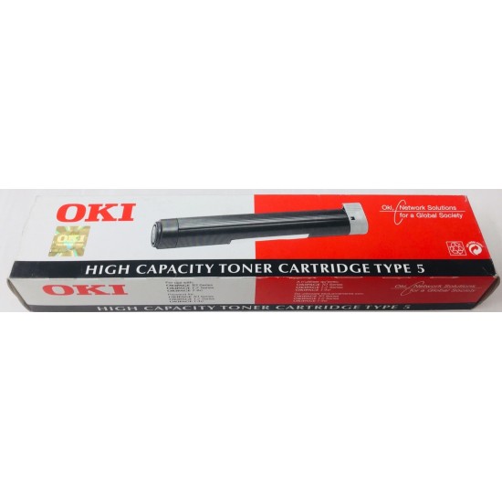 OKI 40433203 TYPE 5 TONER ORIGINALE NERO PER OKIPAGE 10/12/14 SERIES (2.500 PG) OKI 40433203 TYPE 5 TONER ORIGINALE NERO PER OKIPAGE 10/12/14 SERIES (2.500 PG)