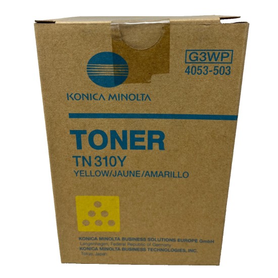 KONICA MINOLTA 4053-503 TN310Y TONER ORIGINALE GIALLO BIZHUB C350/C351/C450 KONICA MINOLTA 4053-503 TN310Y TONER ORIGINALE GIALLO BIZHUB C350/C351/C450