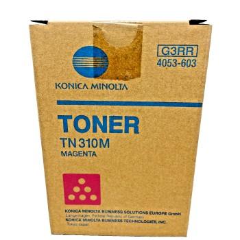 KONICA MINOLTA 4053-603 TN310M TONER ORIGINALE MAGENTA BIZHUB C350/C351/C450