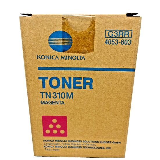 KONICA MINOLTA 4053-603 TN310M TONER ORIGINALE MAGENTA BIZHUB C350/C351/C450