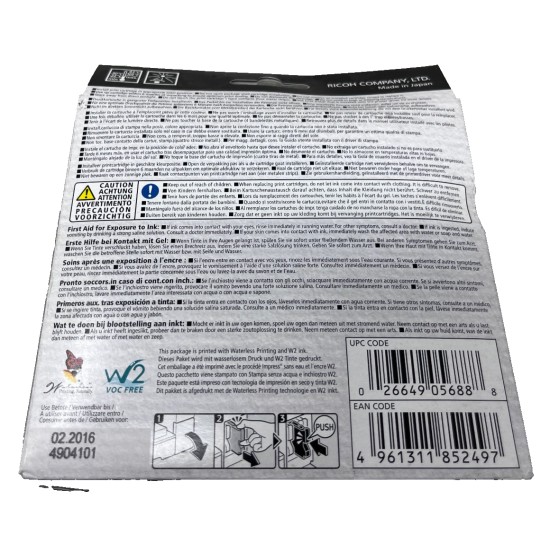RICOH 405688 GC31K CARTUCCIA ORIGINALE NERO GX e3000N/GX e3300N/GX e3350N/e2600